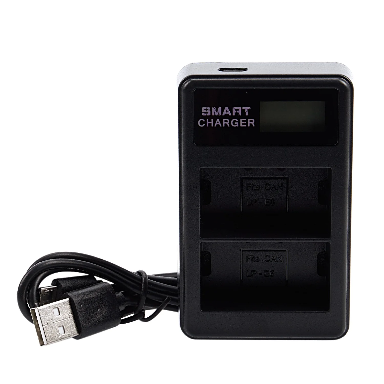 Топ lcd USB зарядное устройство LP-E6 для Canon 5D Mark IV III 5Ds R 7D 6D 80D | Электроника