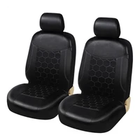 luxury car seat covers pu leather airbag compatible universal fit for all car suv truck car seat protector football pattern