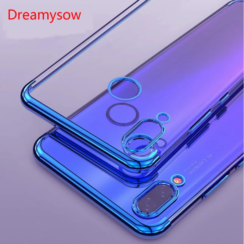Мягкий прозрачный противоударный чехол из ТПУ для Huawei Nova 5T 3 3i 3e 2i с покрытием honor 8C