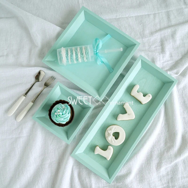 Лоток для хранения макарунов в скандинавском стиле настольная тарелка закусок с