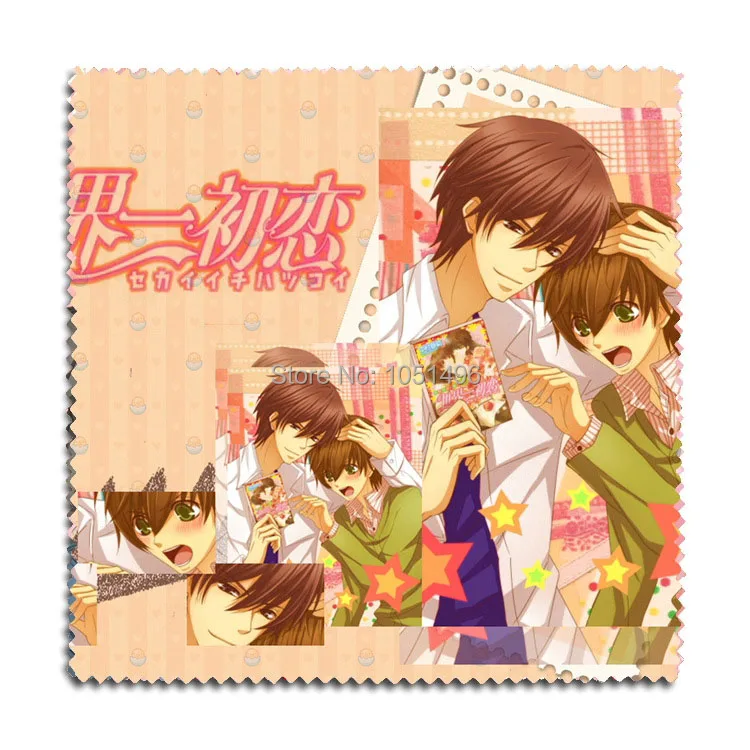 1 шт. фланелевая ткань для очков Sekai ichi Hatsukoi с принтом онодеры ритсу/такано масамун