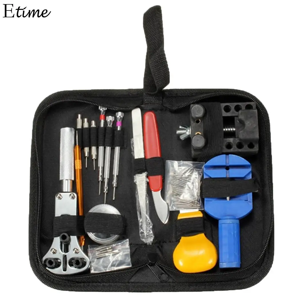 144 шт. Часы инструменты ремонт часов Tool Kit Весна Бар булавки ручной Прай случае