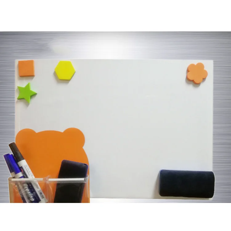 ПЭТ пятнистости водонепроницаемая доска блокнот Магнитная стикеры на