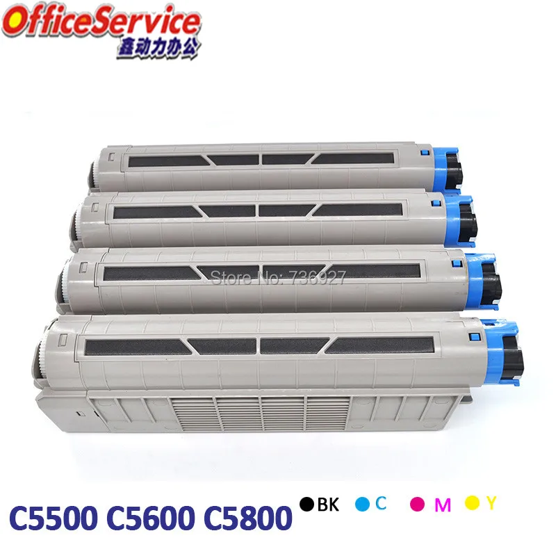 Восстановленный тонер картридж для принтера Okidata C5500 /C5600 /C5800/C5900|Картриджи с