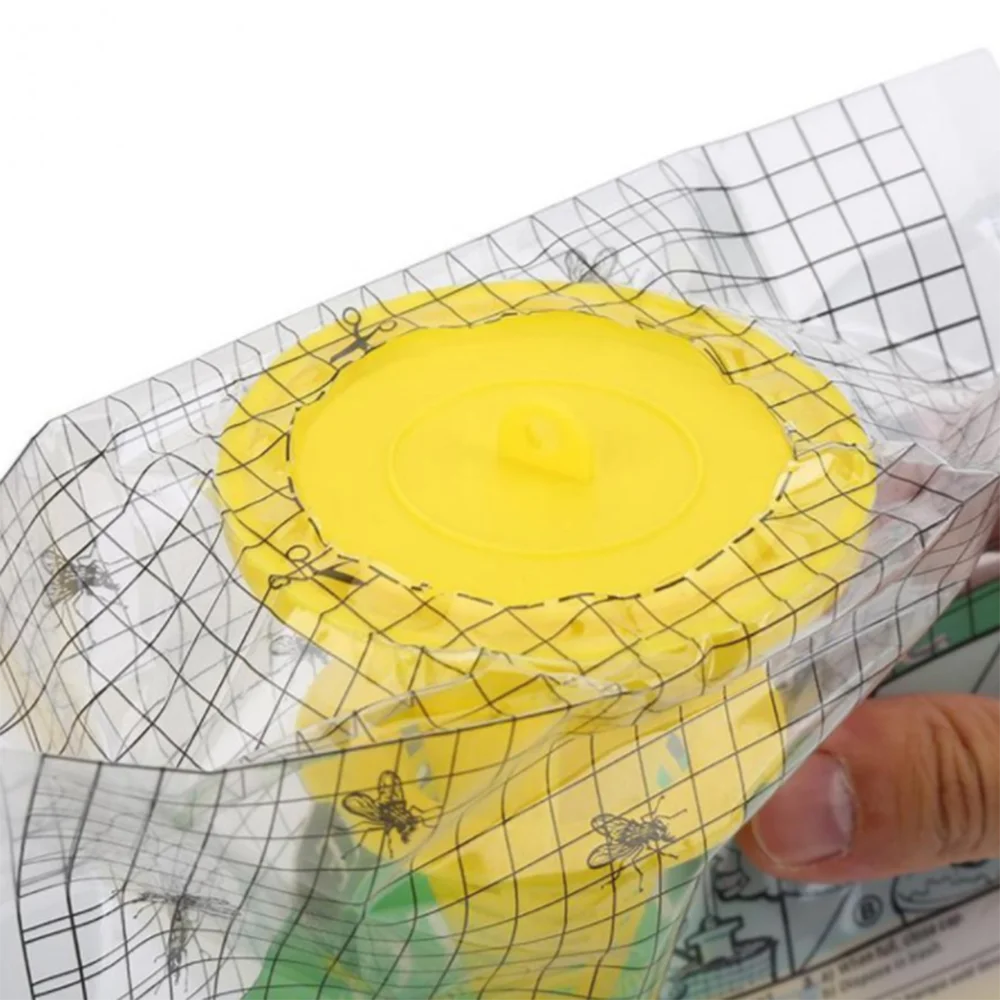 

3Pcs Pest Control Bags New Cockroach Bait Roach Red Drosophila Hang Fly Catcher Trap Insect Bug Killer