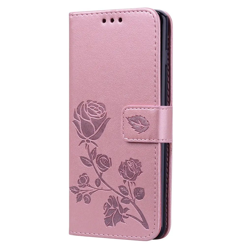 KISSCASE 3D роза цветок чехол для телефона samsung Galaxy S10 плюс S10E J2 Pro J4 J6 J8 A6 A7 A8 A9 2018 кожаный