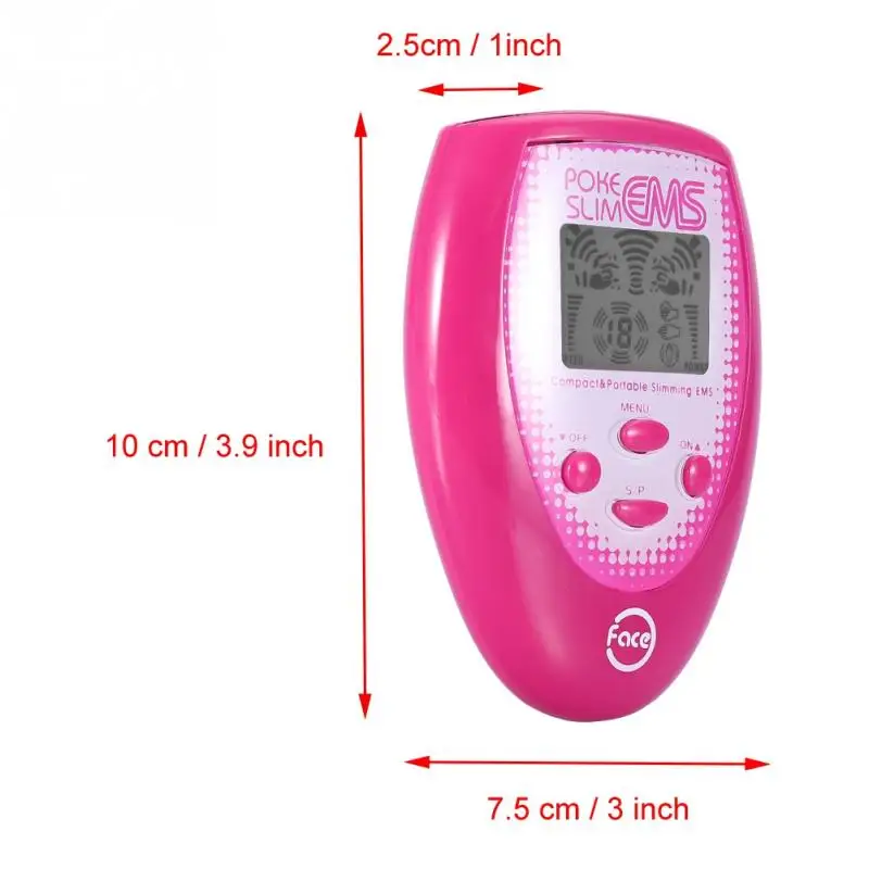 Электрический массажер для лица похудения электронная стимуляция мышц 2 шт.