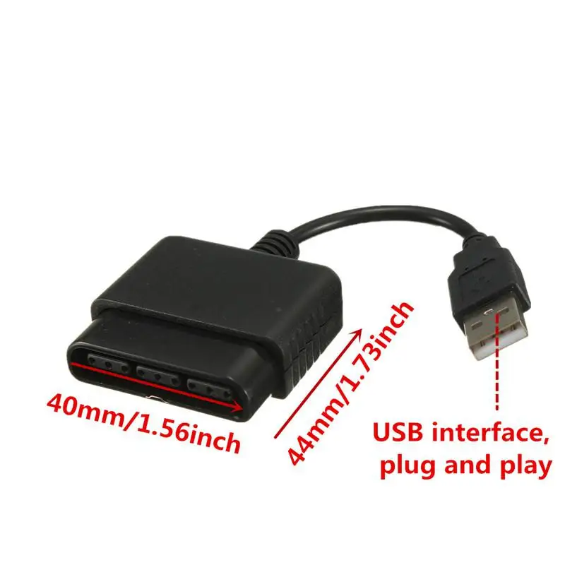 USB адаптер конвертер кабель для игрового контроллера PS2 PS3 PC Аксессуары