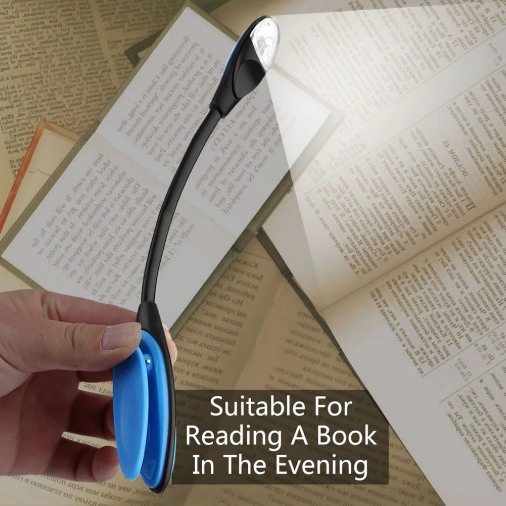 1Pc Mini Flexible Clip-On Bright Light Laptop Desk LED Book Reading Lamp | Лампы и освещение
