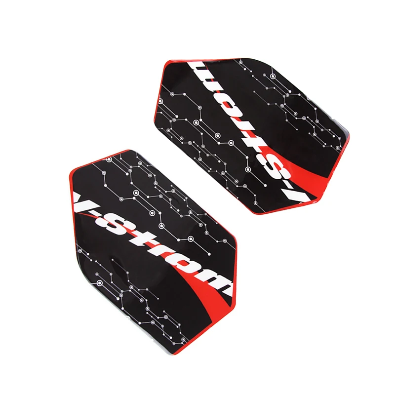 

KODASKIN 3D Printing Gas Cap Tank Traction Pad Knee Fuel Side Grip for DL250 V-Strom Black&ampRed