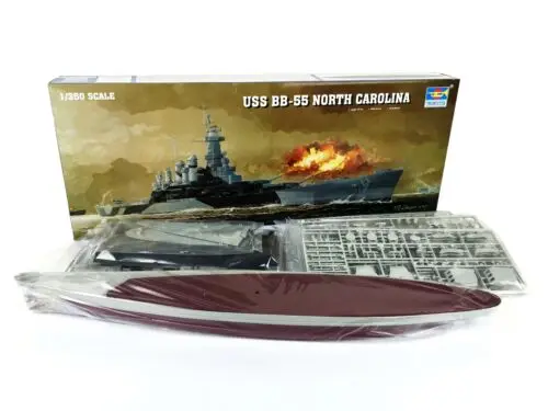 Trumpeter 05303 1/350 USS BB-55 North Carolina линкор Warship Model Kit TH05709-SMT2 | Игрушки и хобби