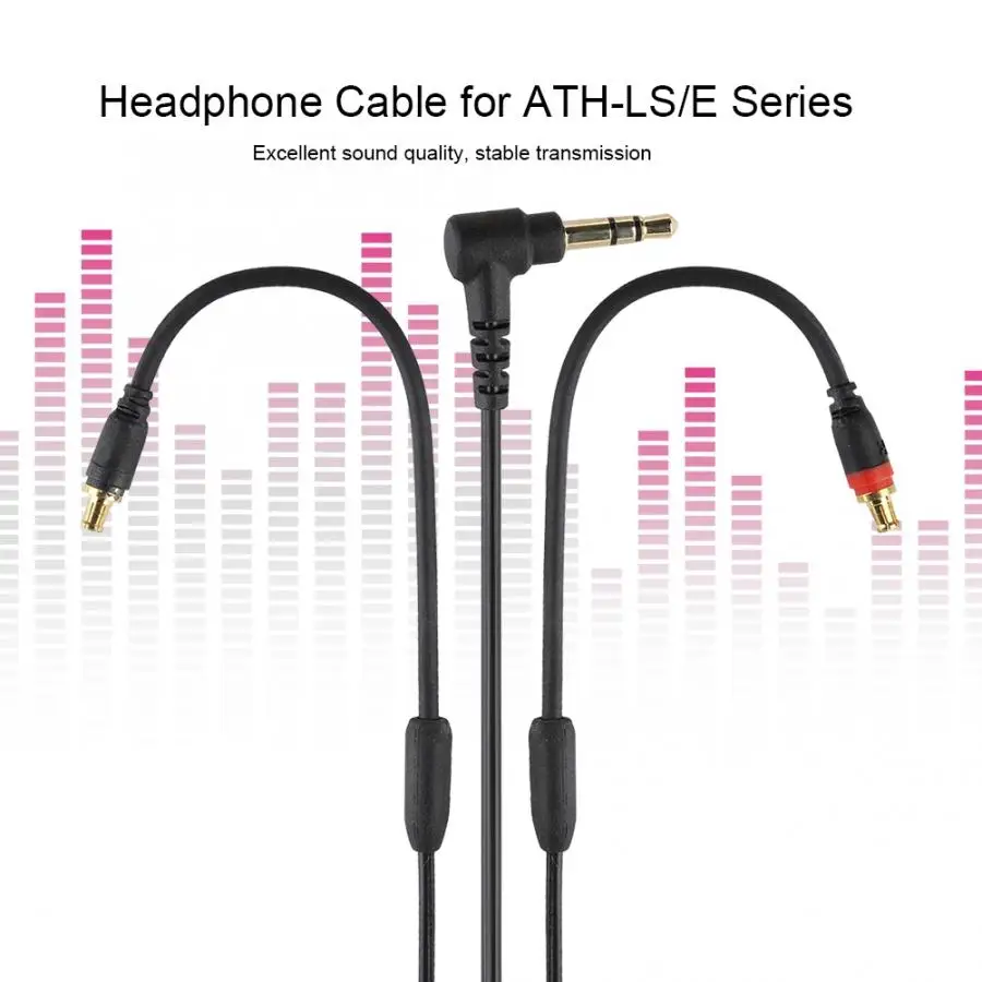 Аудио кабель A2DC замена кабеля для Audio Technica ATH LS50/70/200 E40/50/70 3 5 мм с позолоченным