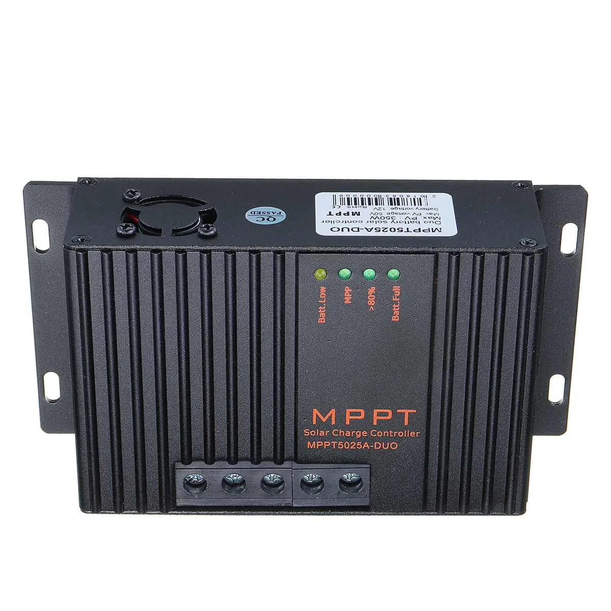 MPPT5025A-DUO MPPT 25A 12V Солнечный контроллер заряда с ЖК-солнечным регулятором для солнечного зарядного устройства