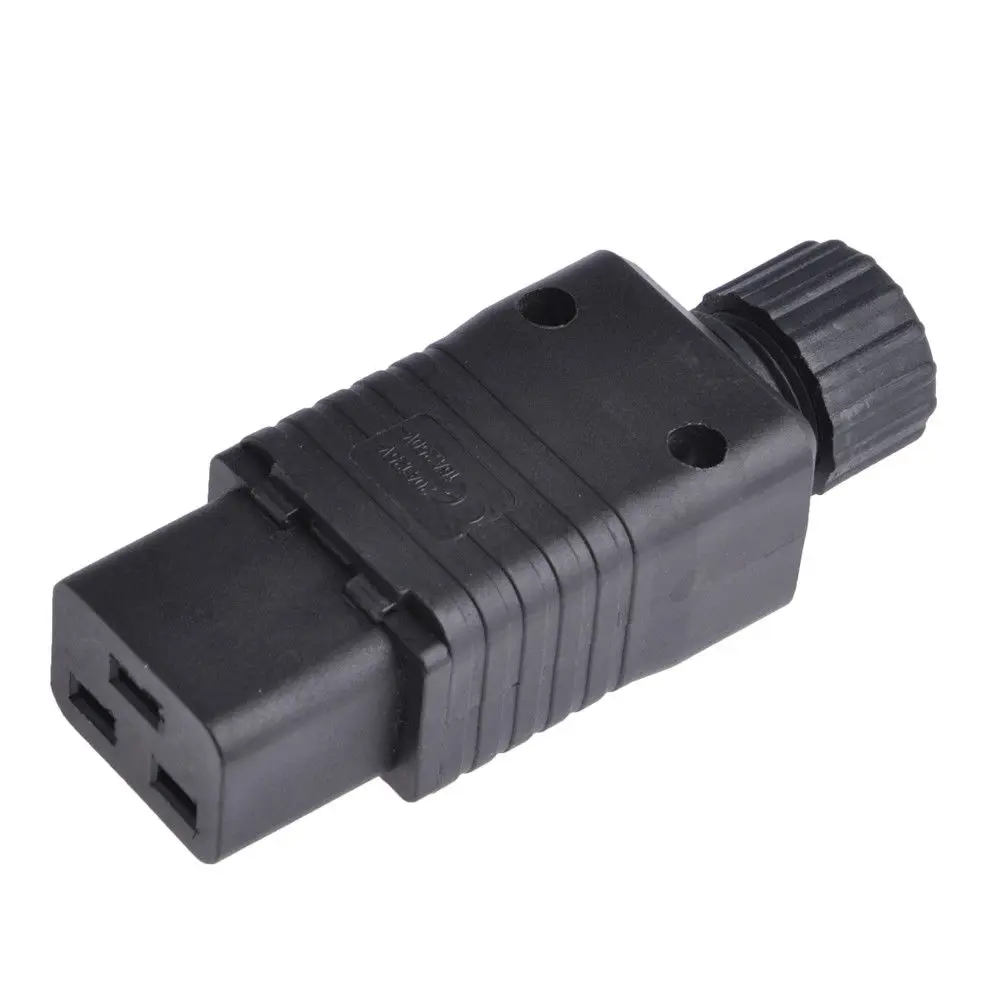 IEC 320 C19 гнездо переменного тока EN 60320 16A 250 В 20A/125 AC Разъем питания Rewirable DIY розетка