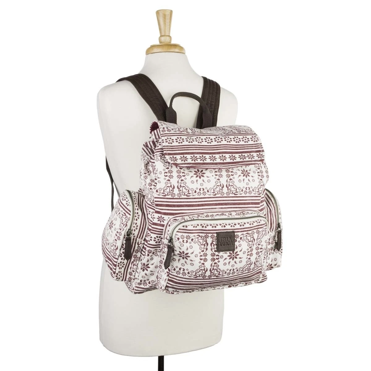 Белый рюкзак Bella Taylor Travel &amp Totes Kayla |