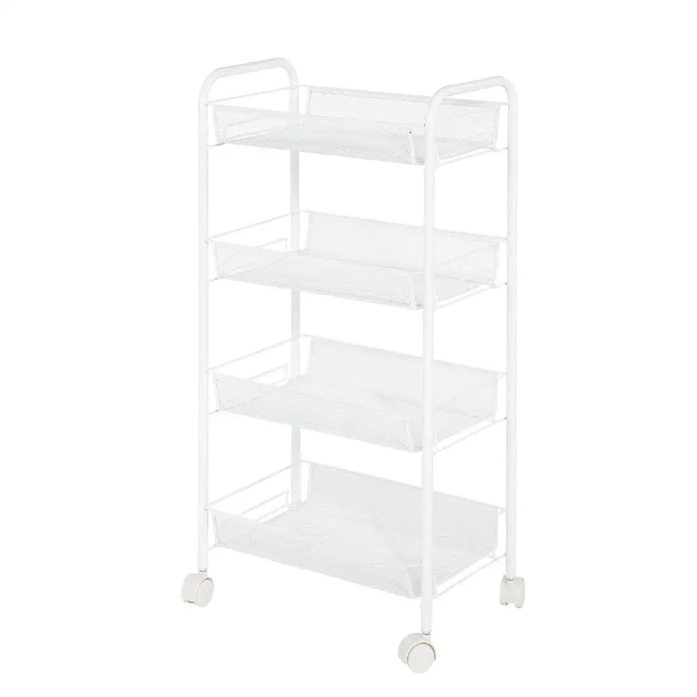 Съемная 4 яруса металлическая стойка для хранения роликовых колес тележка волос