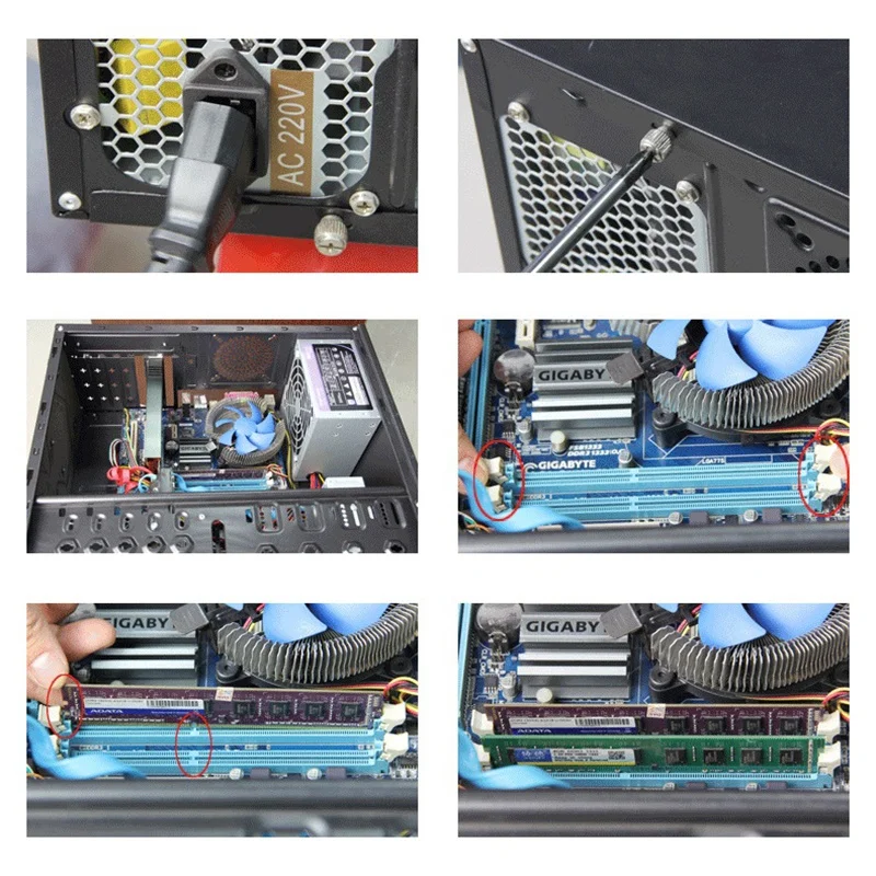 Xiede настольный компьютер оперативная память модуль Ddr2 533 Pc2-4200 240Pin Dimm МГц для Intel/Amd