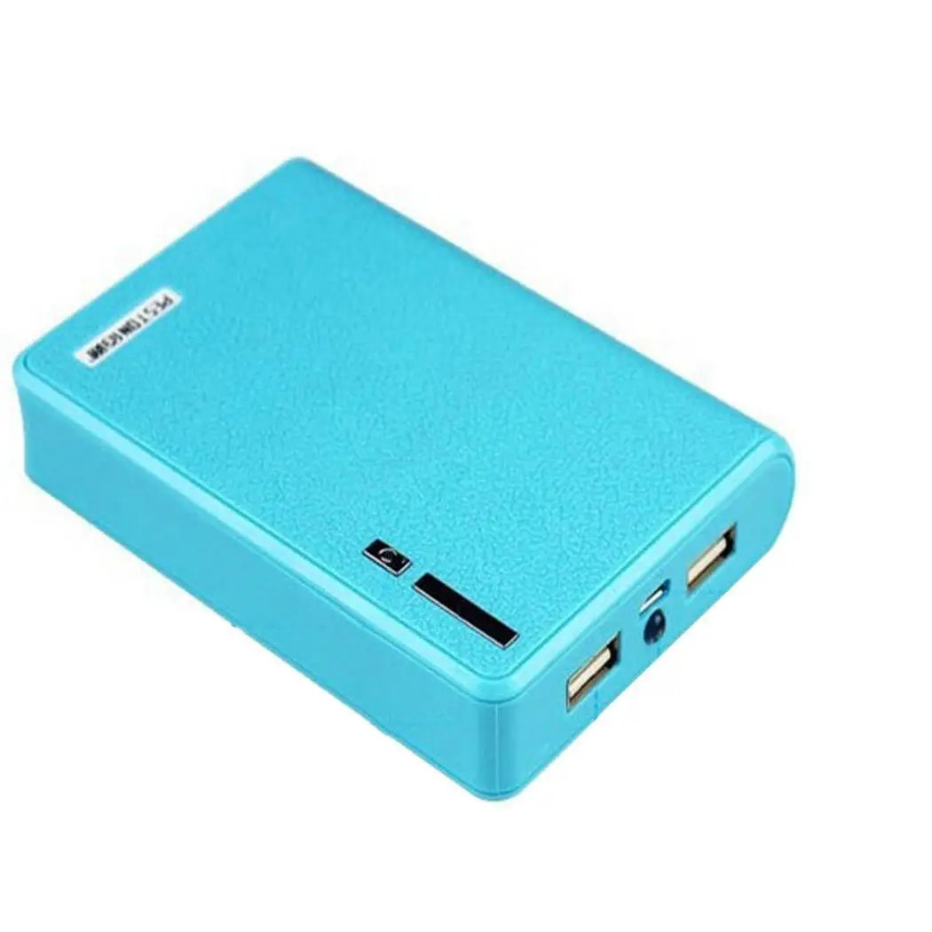 4 шт. 18650 два USB порта DIY аккумулятор 5 в 2A В 1A коробка 25% 50% 75% 100% мощность 5В 1А корпус