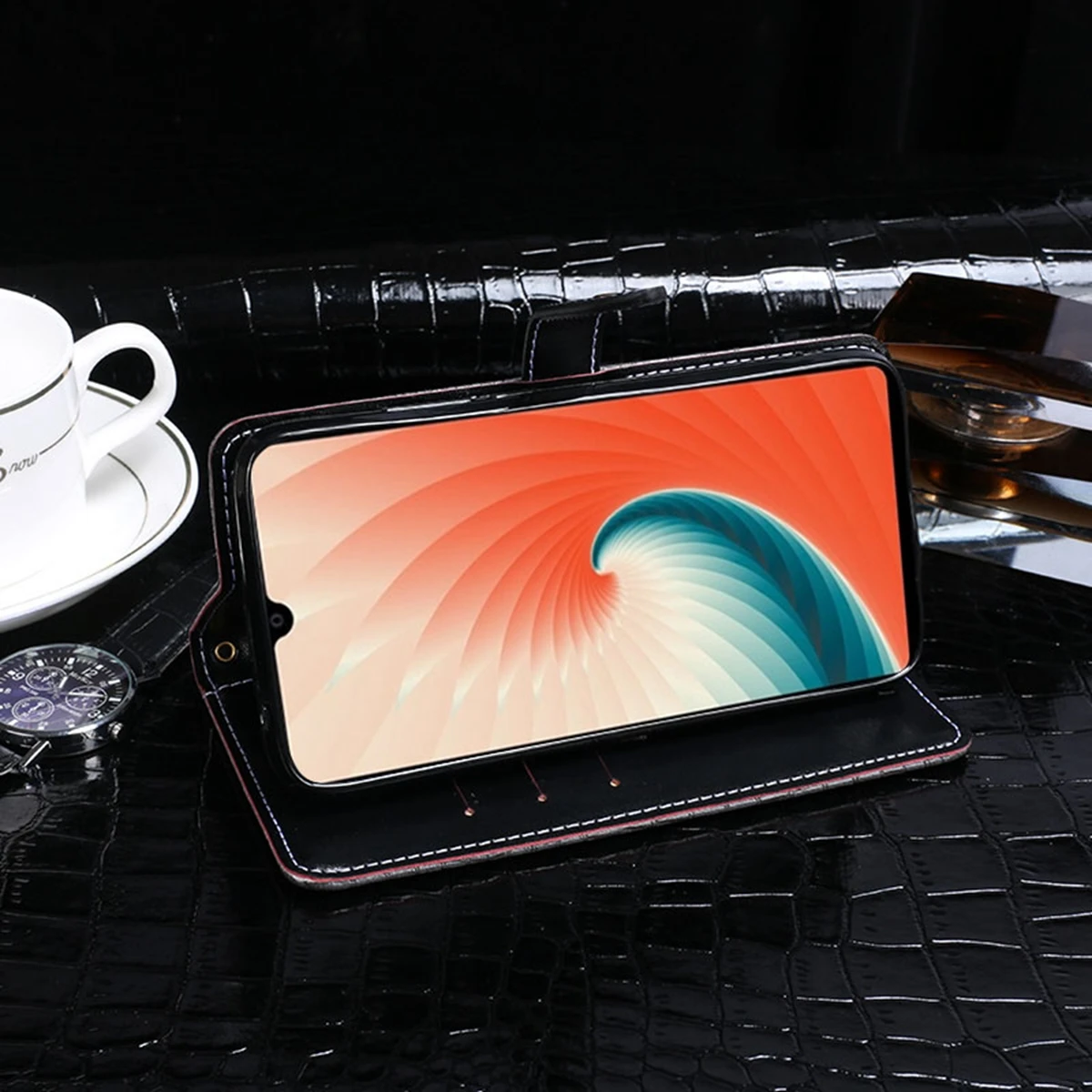 CASEWIN для huawei mate 20 с узором крокодиловая кожа футляр телефона магнитом подставка