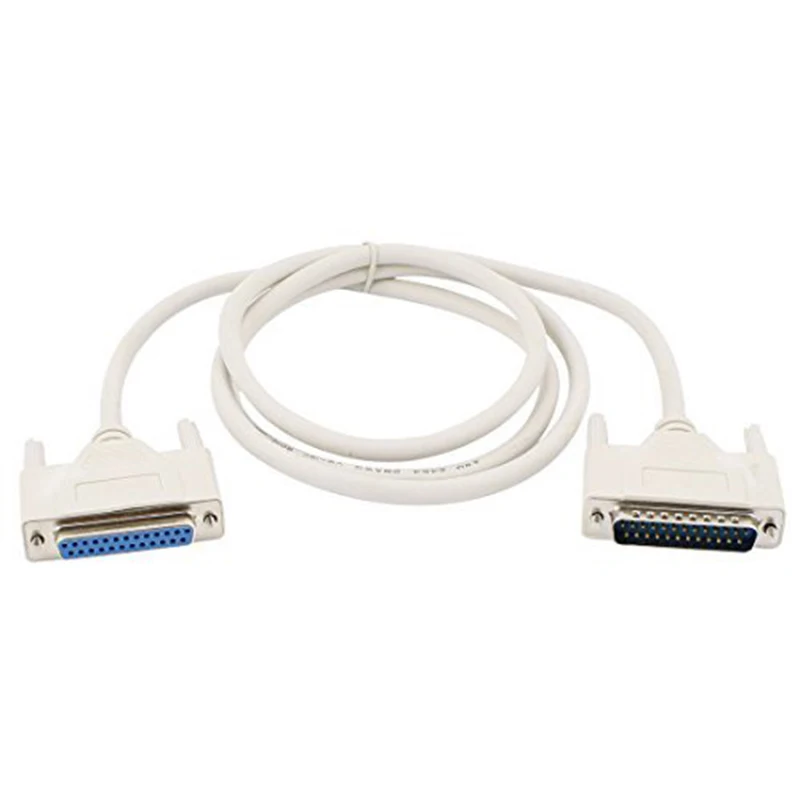 New-1.5M штыревой разъем 25 Pin к гнезду DB25 параллельный преобразователь кабеля |