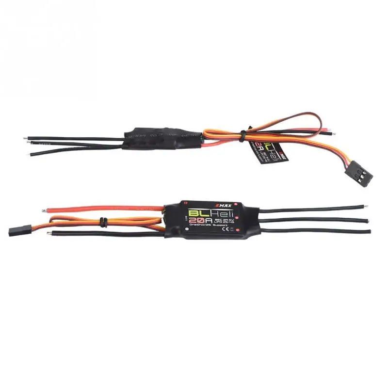 Серия Emax blheli 12A 20A ESC электронный регулятор скорости с BEC для квадрокоптеров RC самолетов вертолетов