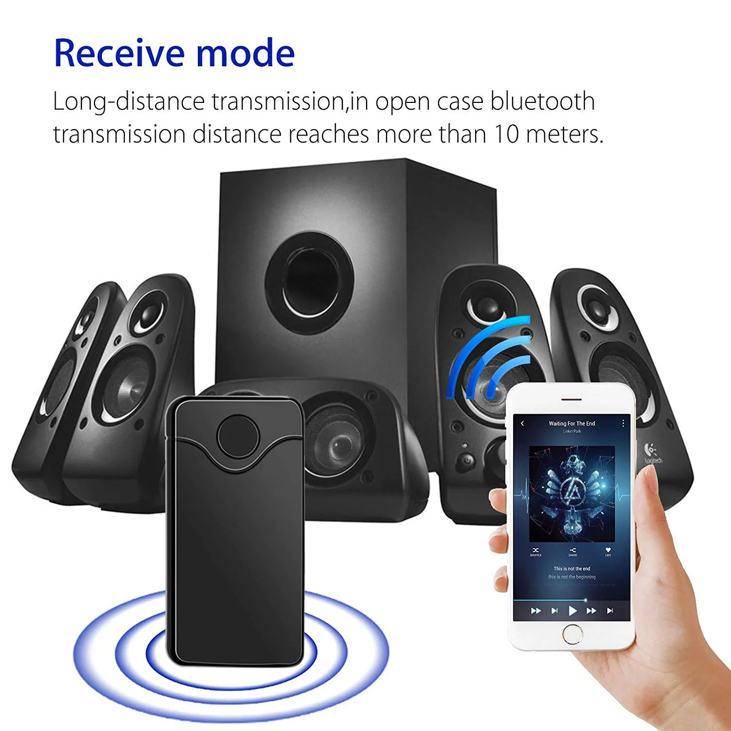 2 в 1 Bluetooth передатчик приемник цифровая оптическая пара сразу регулятор
