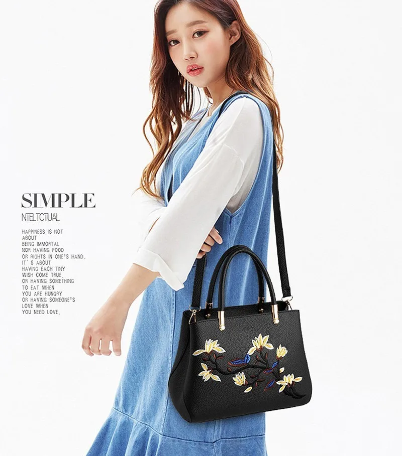 

LIKETHIS New Women Handbag Famous Brand Leather Women Shoulder Crossbody Bags Large Capacity Ladies Totes Zipper Fashion Sac