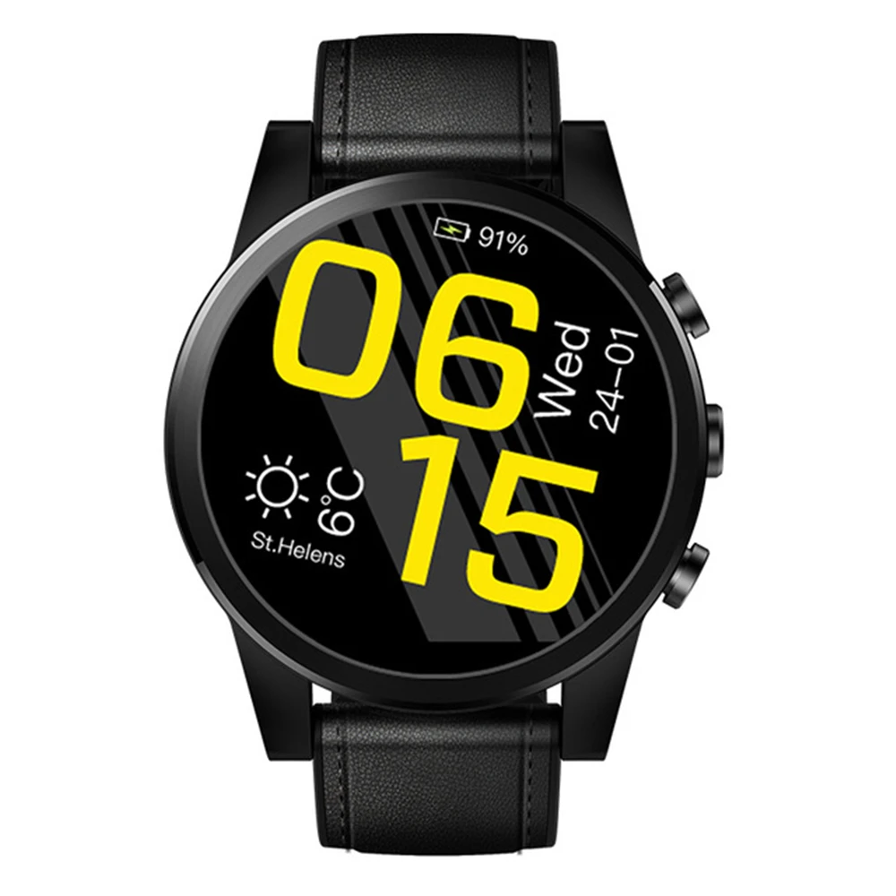 Zeblaze THOR 4 PRO 4G Смарт-часы 1 6 дюйма с кристаллами GPS ГЛОНАСС четырехъядерный 16 ГБ 600