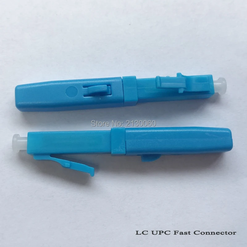 10Pcs/lot LC UPC APC singlemode fiber optic quick connector LC Embedded type FTTH Fiber Optic Fast Connector