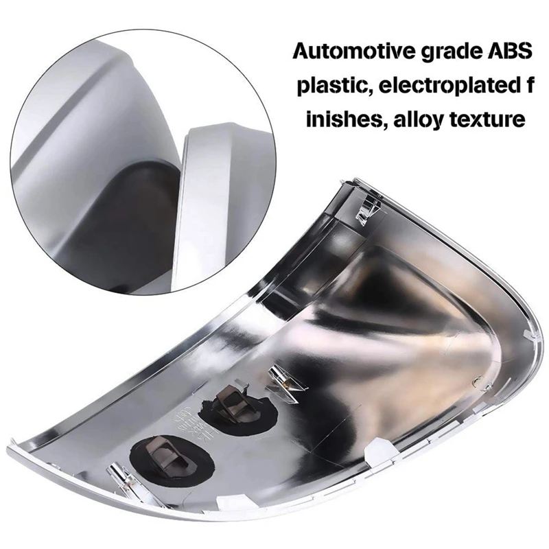 Rearview Mirror Cover Cap Rear Housing Trim Protection For Audi B9 A4 A5 S4 | Автомобили и мотоциклы
