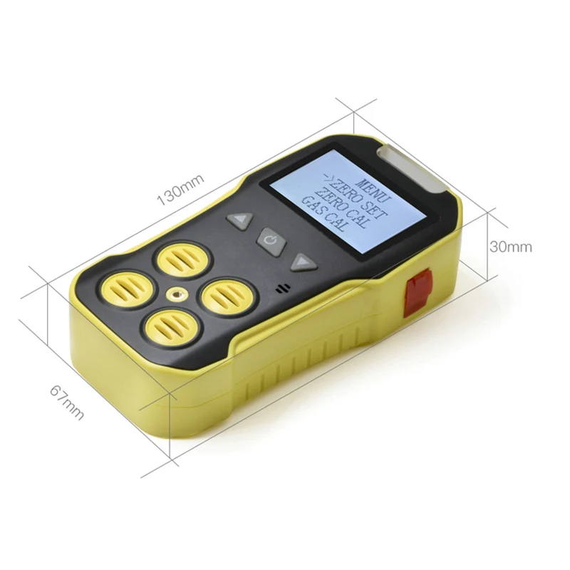 

Portable Air Analyzer Combustible Carbon Monoxide CO Oxygen O2 H2S Gas Leak Detector Professional Toxic Harmful Gas Monitor