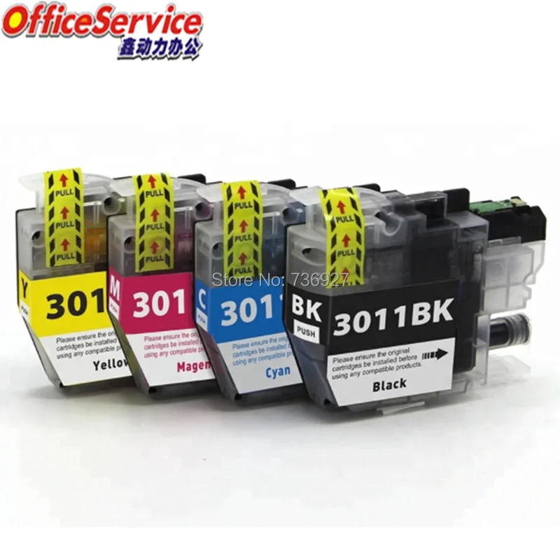 LC3011 LC3013 совместимый чернильный картридж для Brother MFC J491DW J497DW J690DW струйный