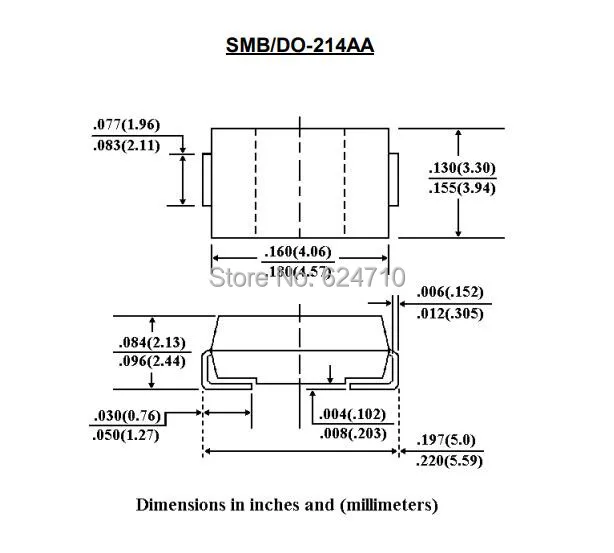 1000 шт./лот SR34 SS34 SK34 B340B SMB DO 214AA B340 SK34B B340LB 3A 40V SMD Оригинальный Новый|Регуляторы