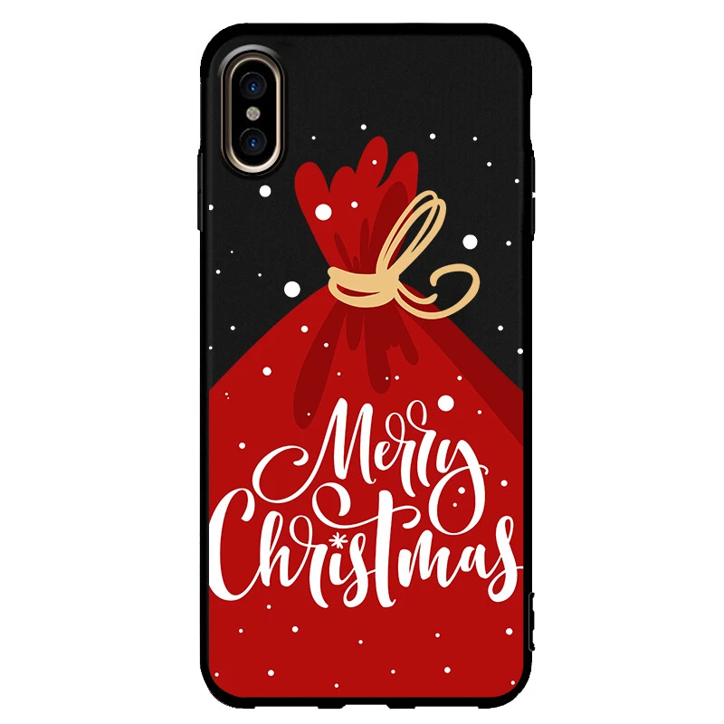 Pushingbest Рождественская серия мягких чехол для телефона samsung S8 плюс мобильный