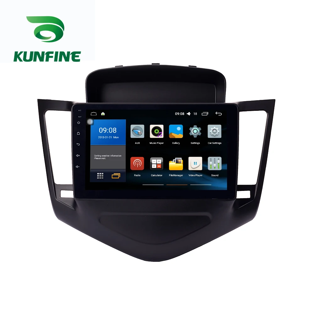 Восьмиядерный 1024*600 Android 10 0 автомобильный DVD GPS навигационный плеер Deckless стерео