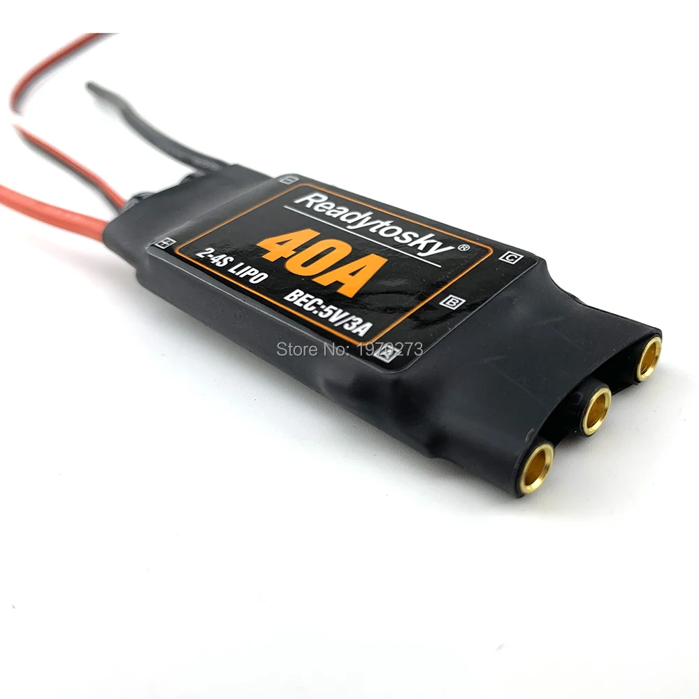 Электронный контроллер скорости 40A 2 4S ESC с 5 в 3 А BEC для квадрокоптера