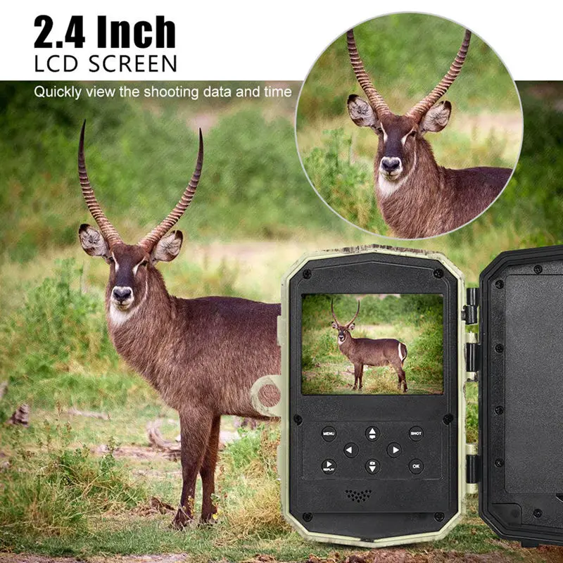H883W охотничья камера 18Mp 1080P инфракрасная ночного видения тропа 0 6 S триггер дикая