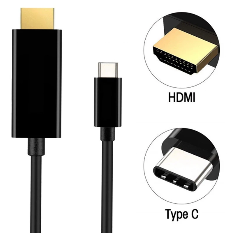 Type-c Video Cable USB3.1 To HDMI 6FT USB 3.1(Thunderbolt 3 Compatible) for Tablet | Электроника