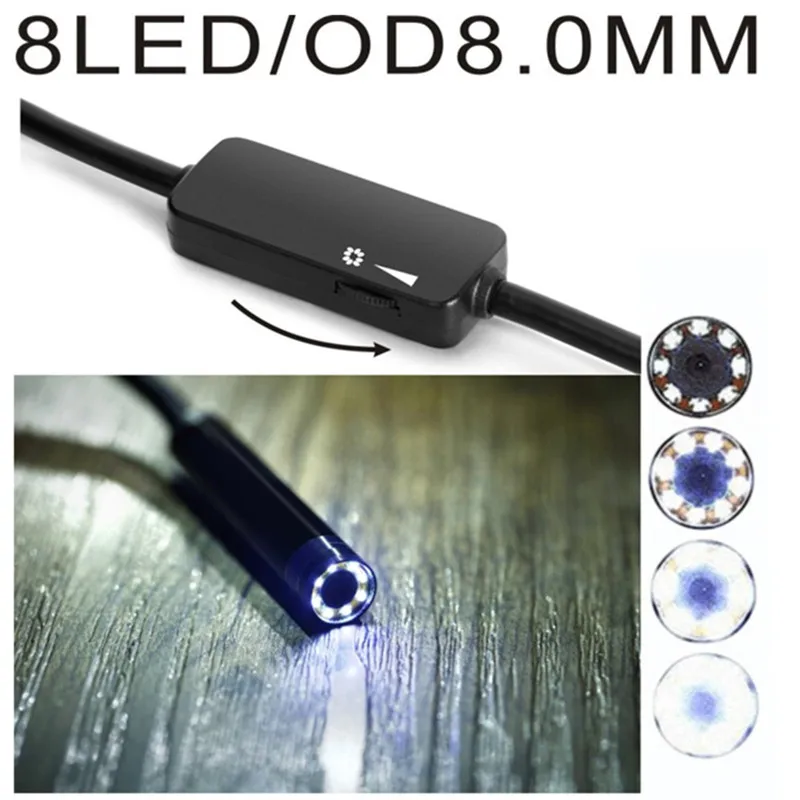 HD 720P WiFi эндоскоп камера 1 м/2 м/3 5 м/5 м Змеиный кабель водонепроницаемый