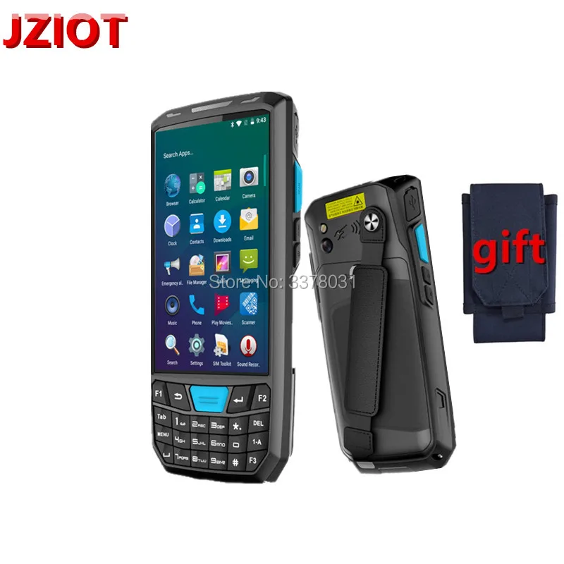 Самая низкая цена 4 5 дюймов прочный Ручной терминал 4G WIFI GPS Bluetooth NFC RFID | Компьютеры