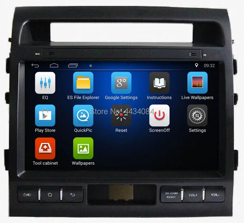 Ouchuangbo автомобильный naiv мультимедийный Стерео gps android 8 1 для Toyota Land Cruiser LC200 2008 2013