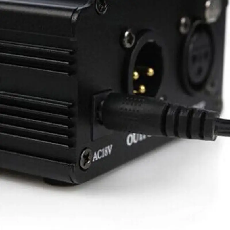 48В микрофон адаптер Phantom Power выделенный емкость Запись звуковая карта K песня