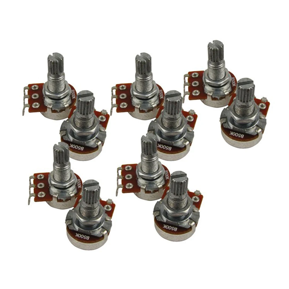 

Guitar Small Size Pots Potentiometers For Guitar Bass Parts (Pack Of 10)