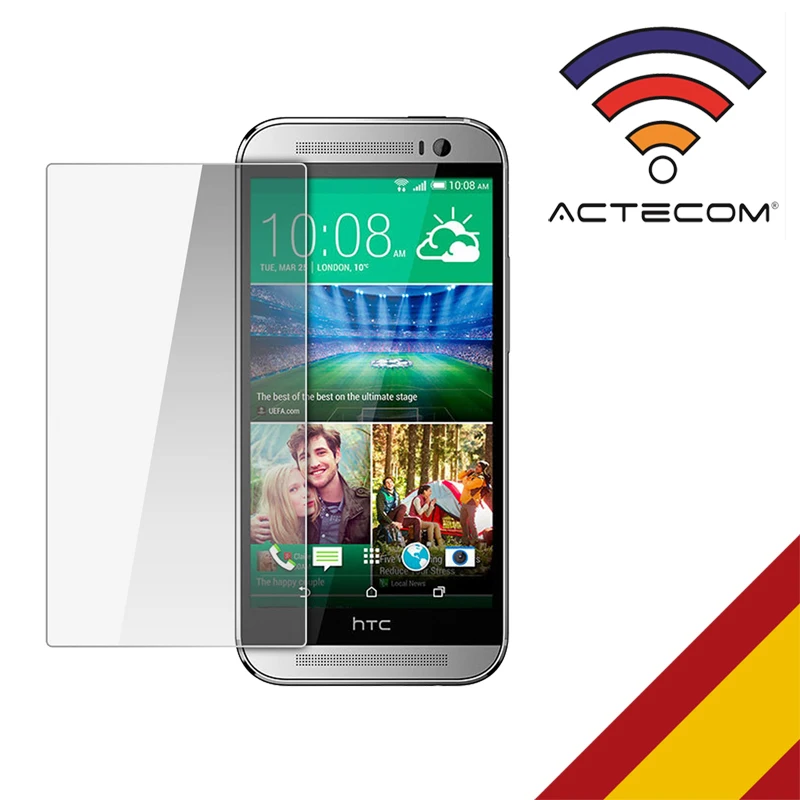 Закаленное защитное стекло ACTECOM для HTC ONE M8 0 2 мм|Защитные стёкла и плёнки