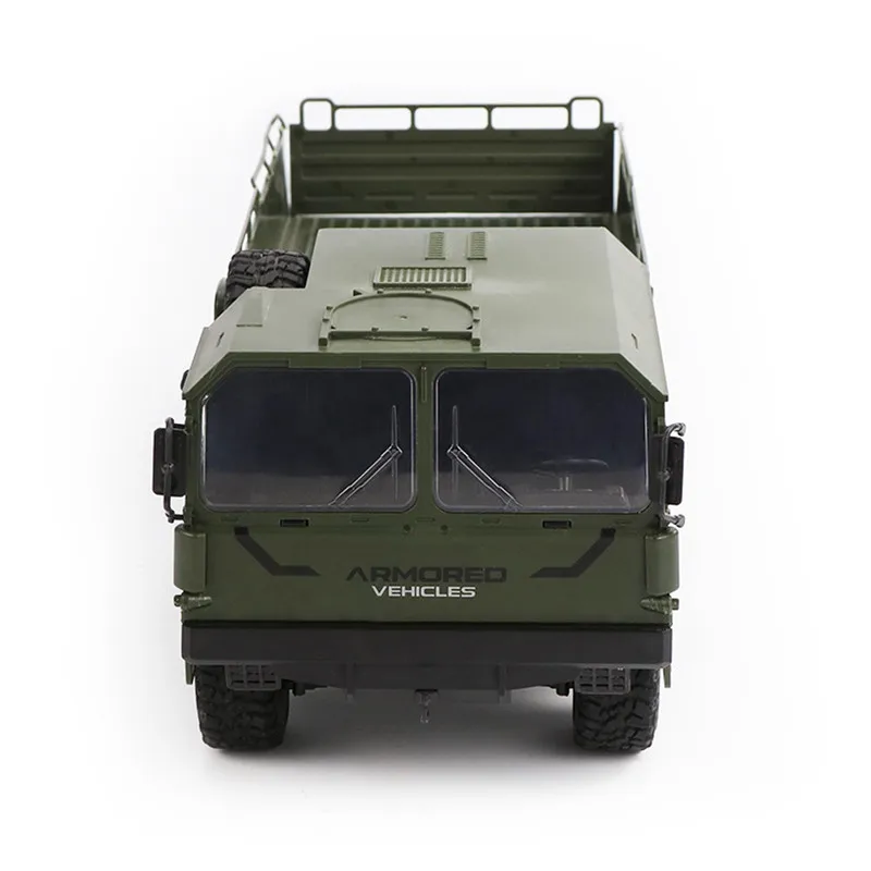 Радиоуправляемый автомобиль JJRC Q64 1/16 2 4G 6WD военный внедорожный рок гусеничный RTR