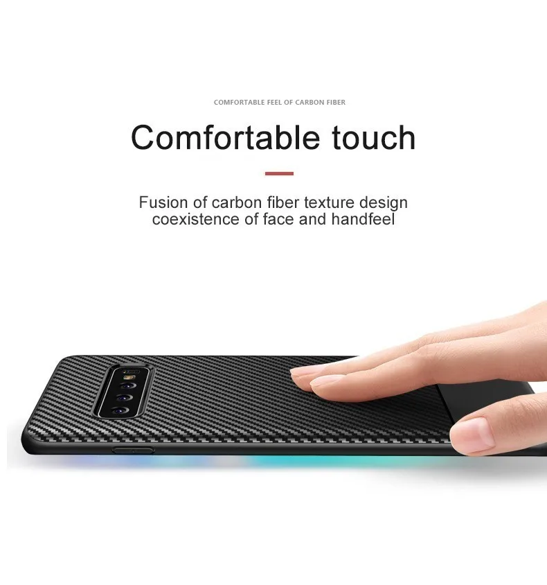 Мягкий чехол для телефона с защитой от падения samsung S9 plus S10 Lite силиконовый из