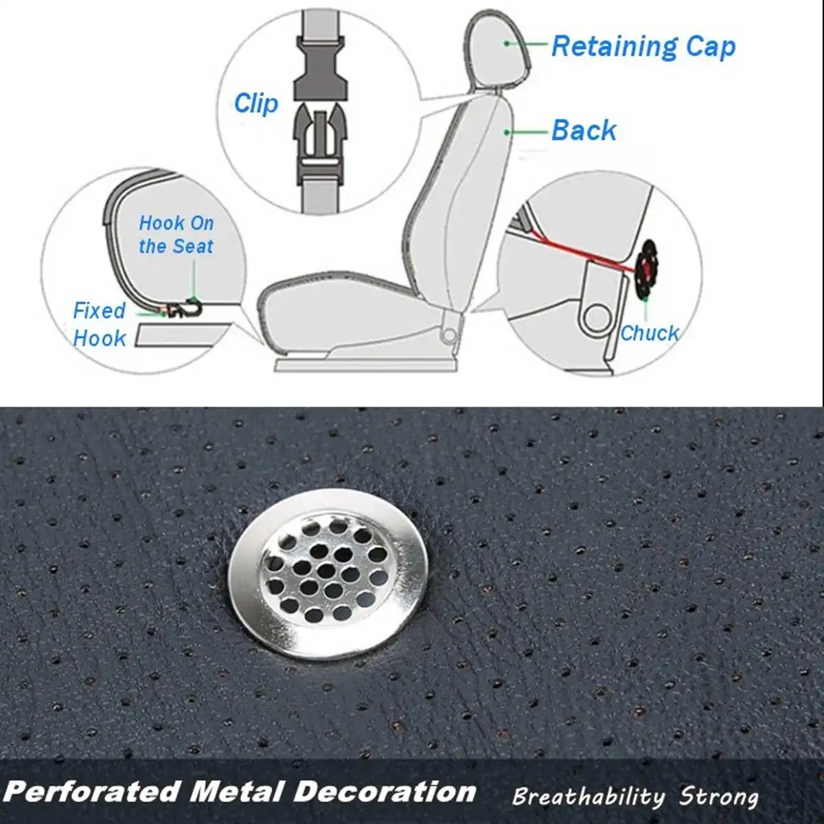 Универсальный чехол для автомобильного сиденья 3 в 1 охлаждающий и теплый