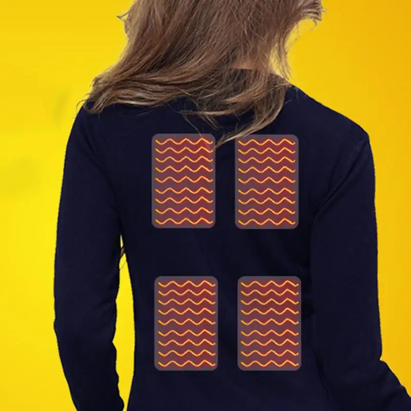 Электрическое отопление тепловое нижнее белье Отопление блузка USB