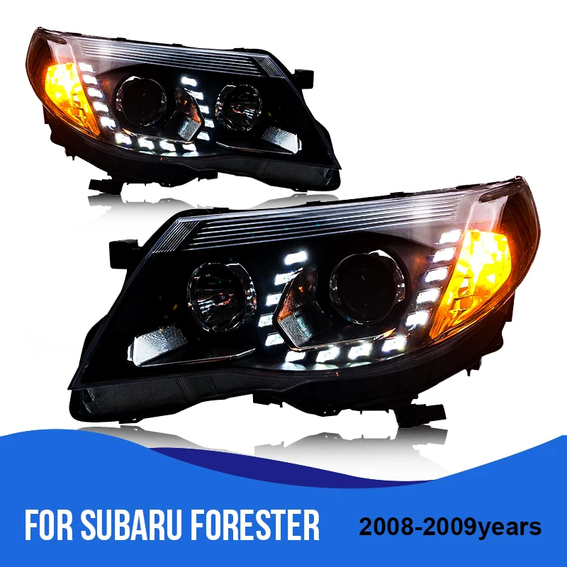 ROADOT для Forester 2008 2009 Автомобильный Стайлинг светодиодный HID Rio Автомобильные