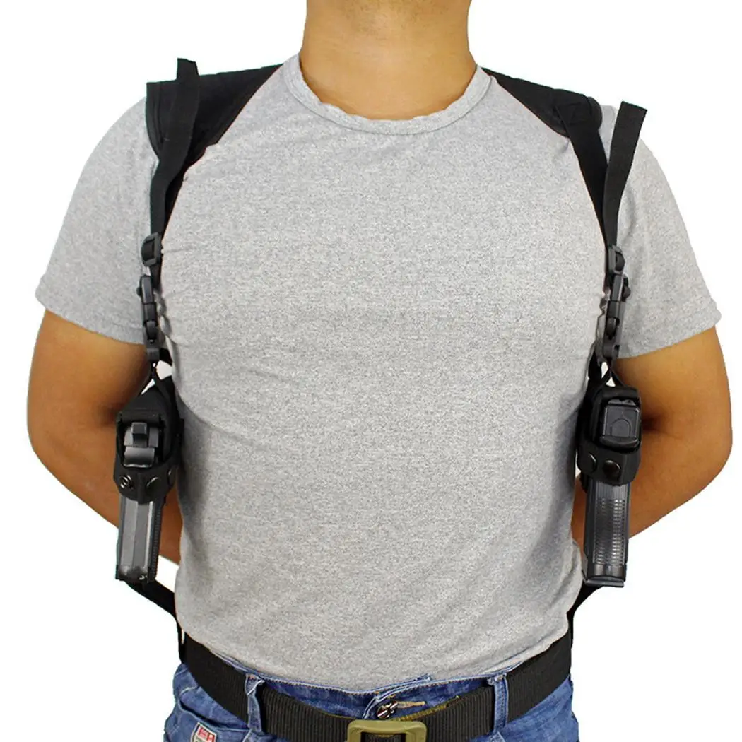 Portable Tactical Adjustable Belts Double Shoulder Approx. 250g Holster Fashion Pouch For Army etc Pistols | Спорт и развлечения